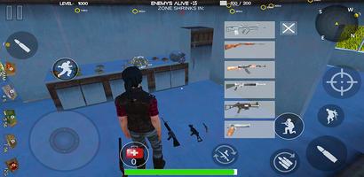 Fire of survival Battle Royale syot layar 2