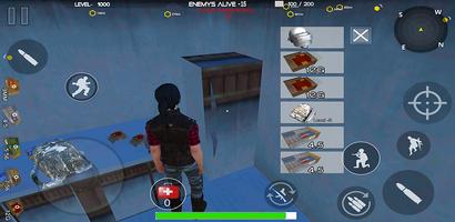 Fire of survival Battle Royale syot layar 3