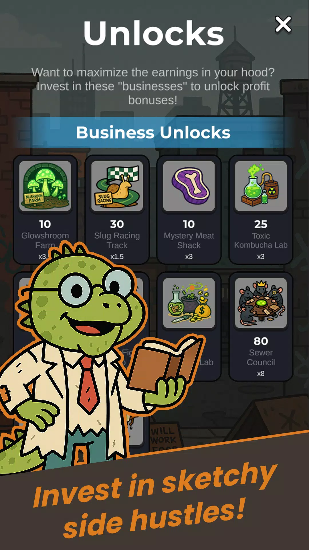 Trash Tycoon: Idle Trampire