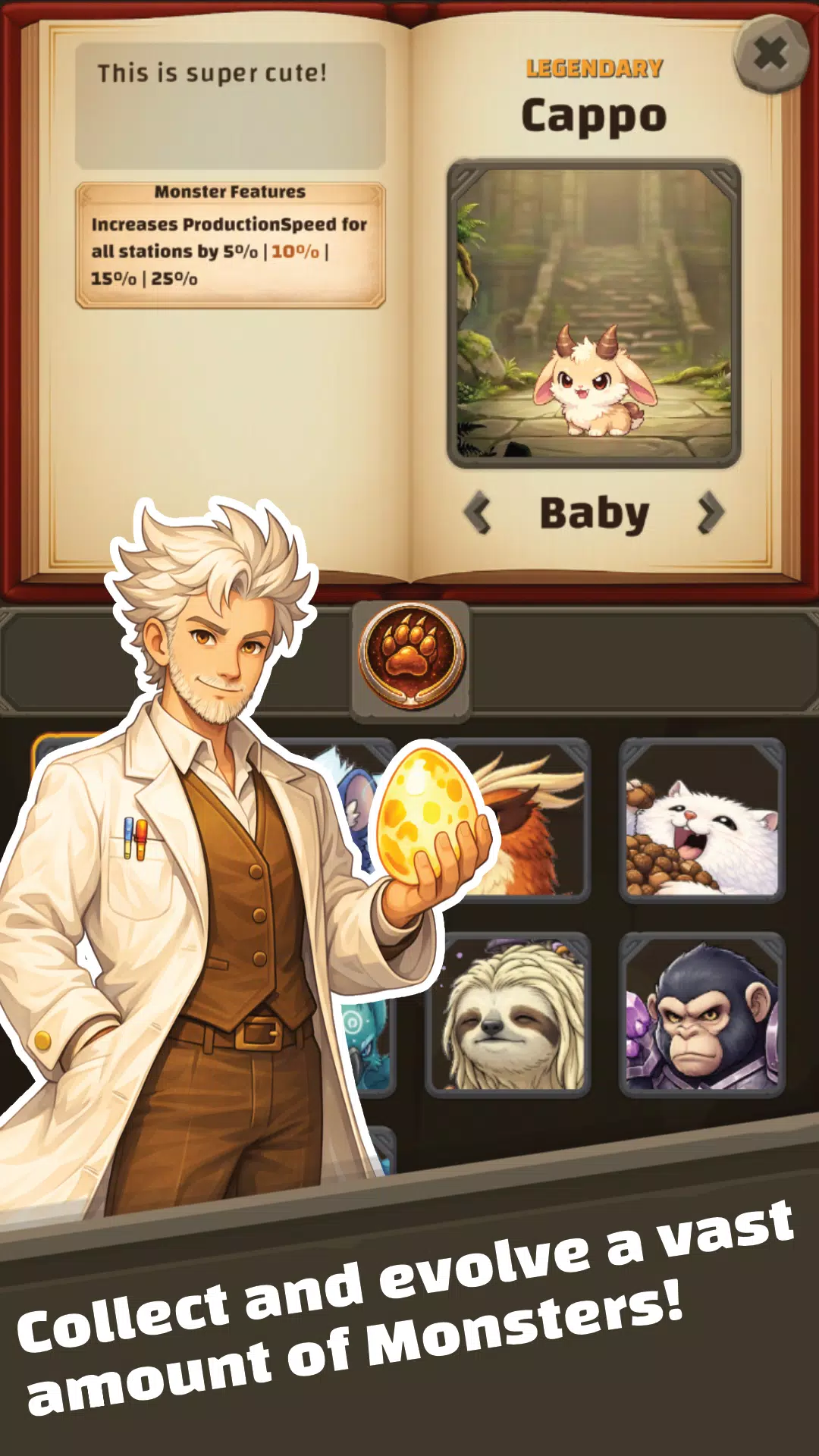 Monster Evolve: Idle Hatchery