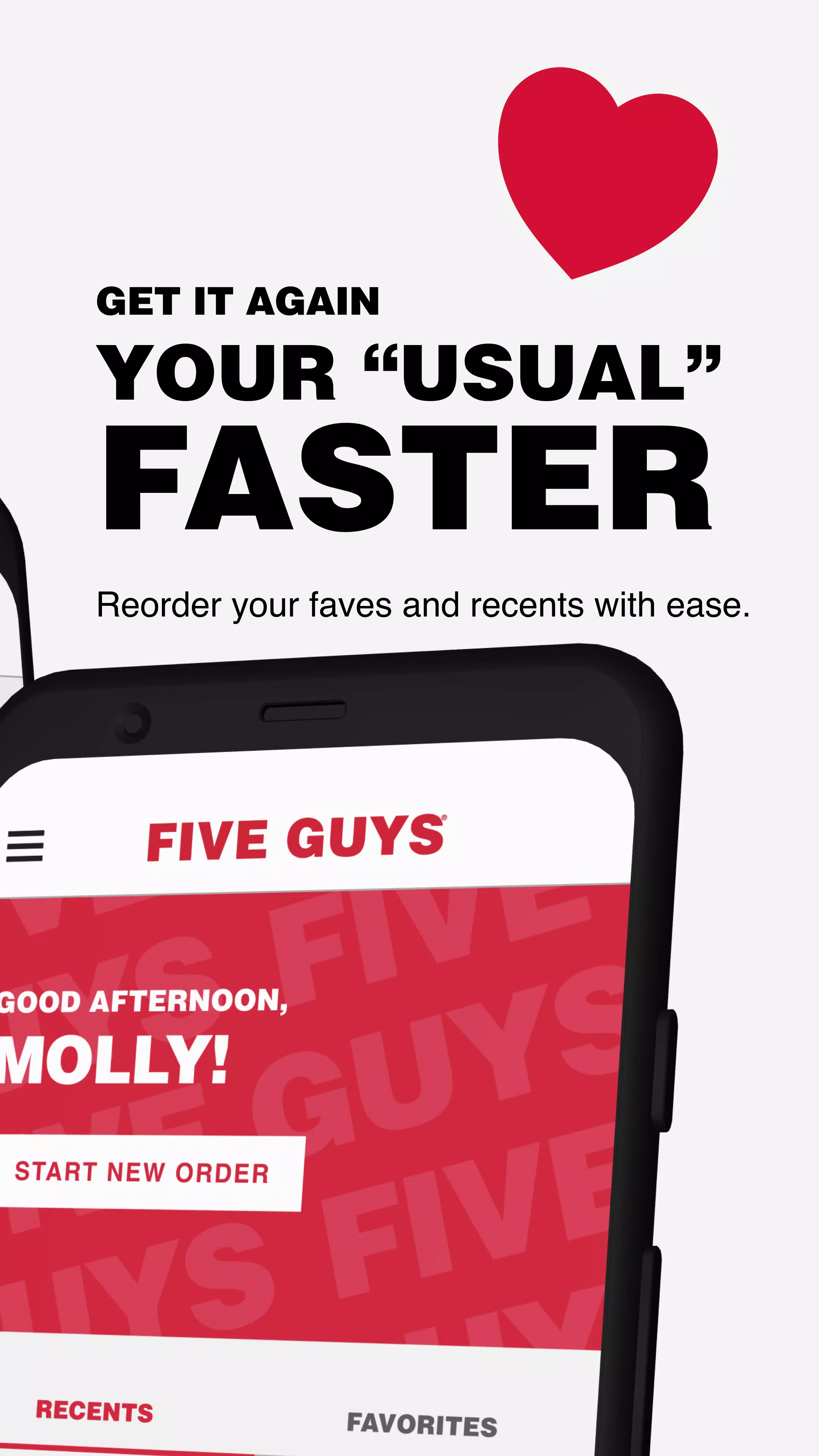 Five Guys Mobile App