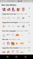WAStickerApps -New year Stickers 2019 For WhatsApp capture d'écran 1