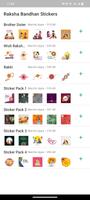 Raksha Bandhan Stickers imagem de tela 1