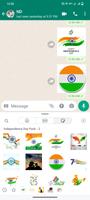 Independence: Tiranga Stickers ảnh chụp màn hình 3