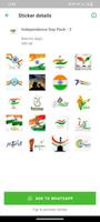 Independence: Tiranga Stickers ảnh chụp màn hình 2