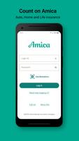 Amica الملصق