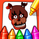 Five coloring nightsmare game APK