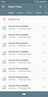 Music Player الملصق