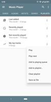 Music Player تصوير الشاشة 2