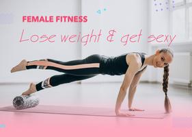Female Fitness Cartaz