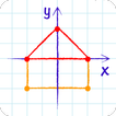 ”Cartesian graph coordinates