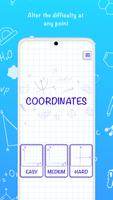 Cartesian graph coordinates poster