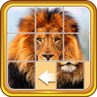 Fifteen 15 puzzle game - sliding tiles app আইকন