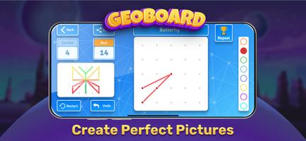 برنامه‌نما GeoBoard coordinates cartesian عکس از صفحه