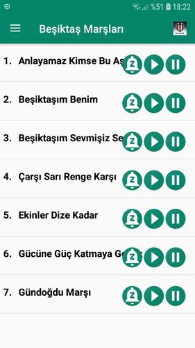 Besiktas Marslari 2019 Internetsiz For Android Apk Download