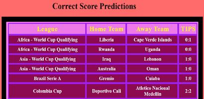 Fixed Matches Tips capture d'écran 1