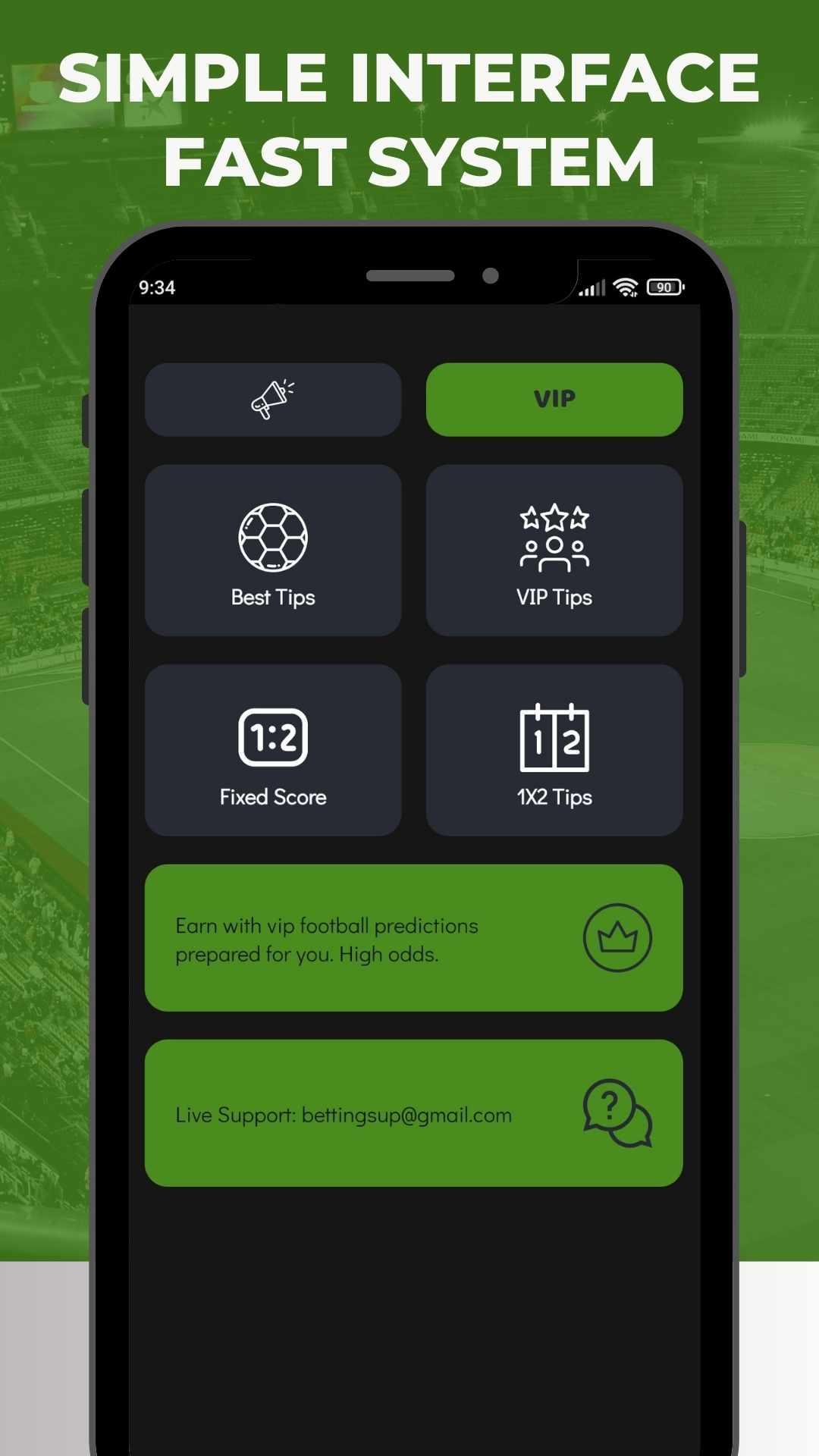 1X2 Fixed Betting Tips Latest Version 1.0 for Android