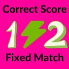 Correct Score Fixed Match 1/2  icon