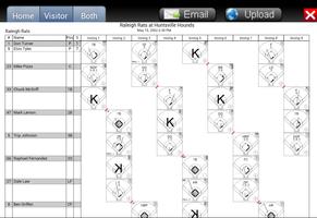 برنامه‌نما Baseball ScoreBook - Lite عکس از صفحه