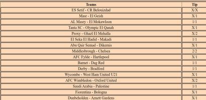 Correct Score HT/FT Tips screenshot 2