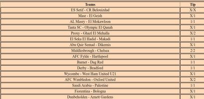 Correct Score HT/FT Tips imagem de tela 2