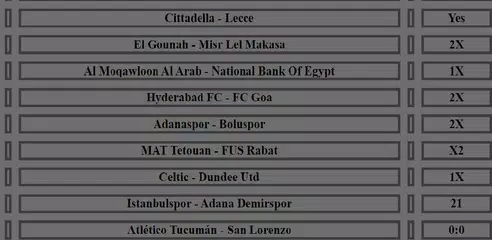 Fixed Matches Tips Of Master XAPK 下載