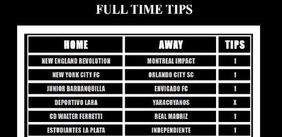 Fixed matches tips of X poster