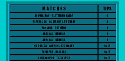 Fixed Matches Screenshot 2