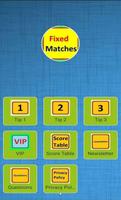 fixed matches bet football tips poster