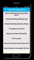 Erase SD card পোস্টার
