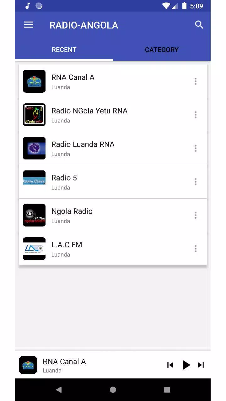 Descarga de APK de Radio Angola para Android