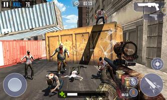 Dead Zombie Trigger - free zombie survival games screenshot 1