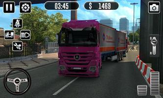 Euro Truck Driver 2019 - Euro Truck Heavy Load 3D постер