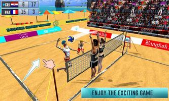 1 Schermata Spike Volleyball - Beach Volleyball Word Champion