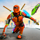 Spider Rope Hero Rescue Games ícone