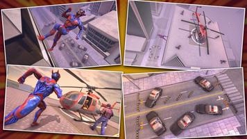 Spider Rope Hero Rescue Games imagem de tela 3