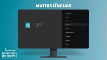 Teclado - Android TV imagem de tela 1