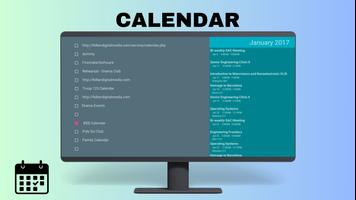 Calendar for Android TV скриншот 2