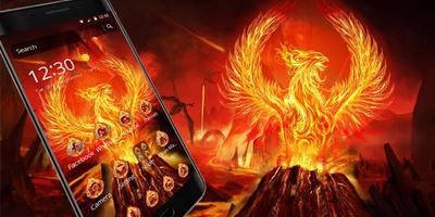 Flame Fire Phoenix Theme screenshot 3