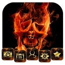 Flaming Skull Business Theme APK
