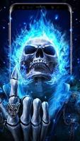 Flames Skull Wallpaper HD Screenshot 3