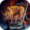 Flaming Vivid Tiger Theme