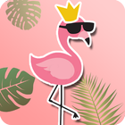 Icona Flamingo Wallpaper