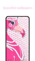 Cute Flamingo Wallpaper ảnh chụp màn hình 1