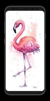 Flamingo wallpaper penulis hantaran