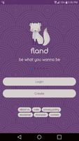 Poster fLAND - Roleplaying Social Network