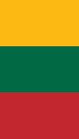 Lithuania Flag Affiche