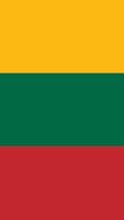 Lithuania Flag পোস্টার