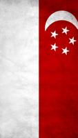 Singapore Flag Affiche