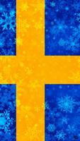 Sweden Flag Affiche